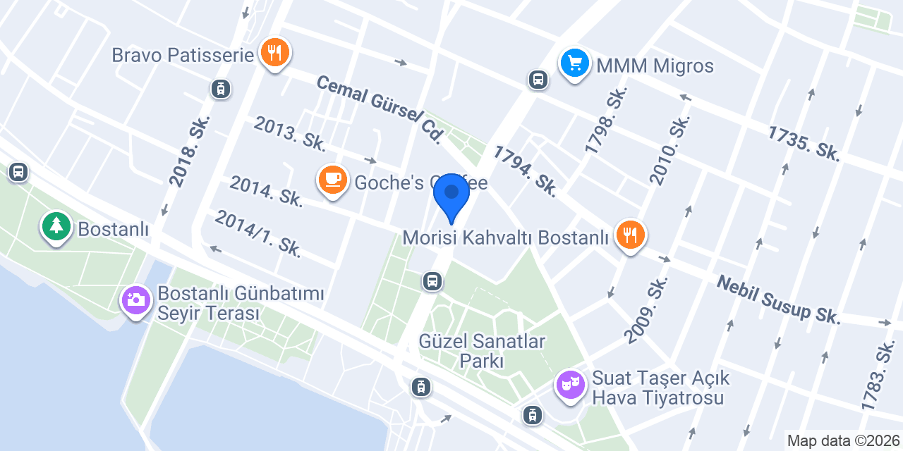 Bostanlı Ayfer Eczanesi konumu