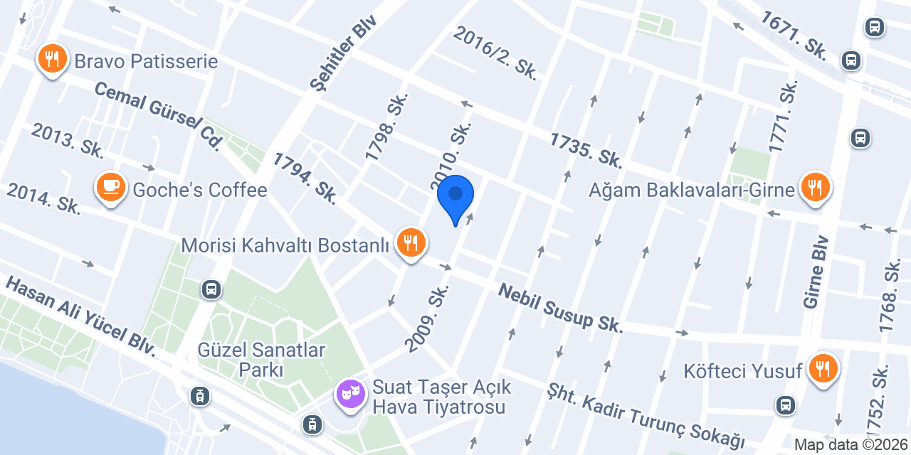 İmo Kore Yemekleri Bostanlı konumu