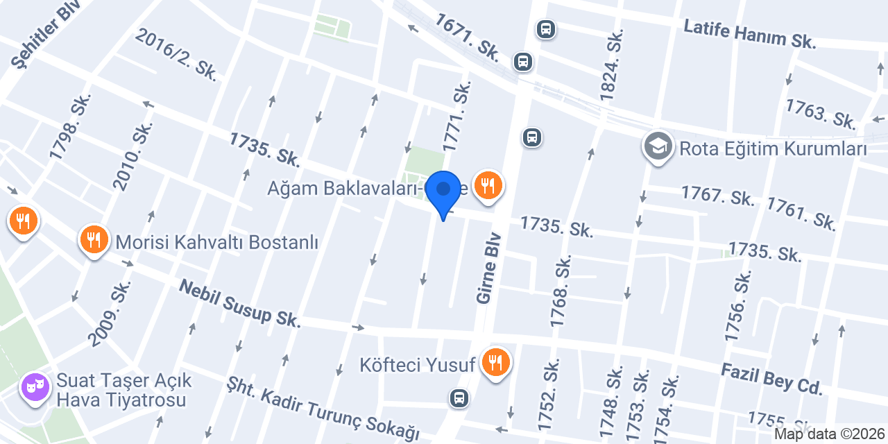 Gözde Taksi konumu