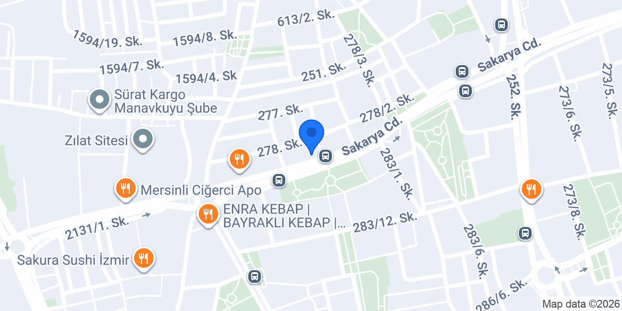 BAMBİ YATAK- ÖFG MOBİLYA konumu