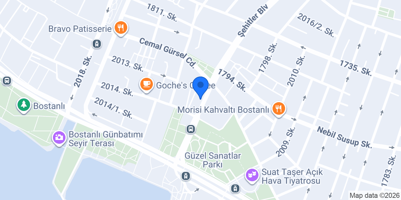 Psikolog Ecem Kozalı Mancı konumu