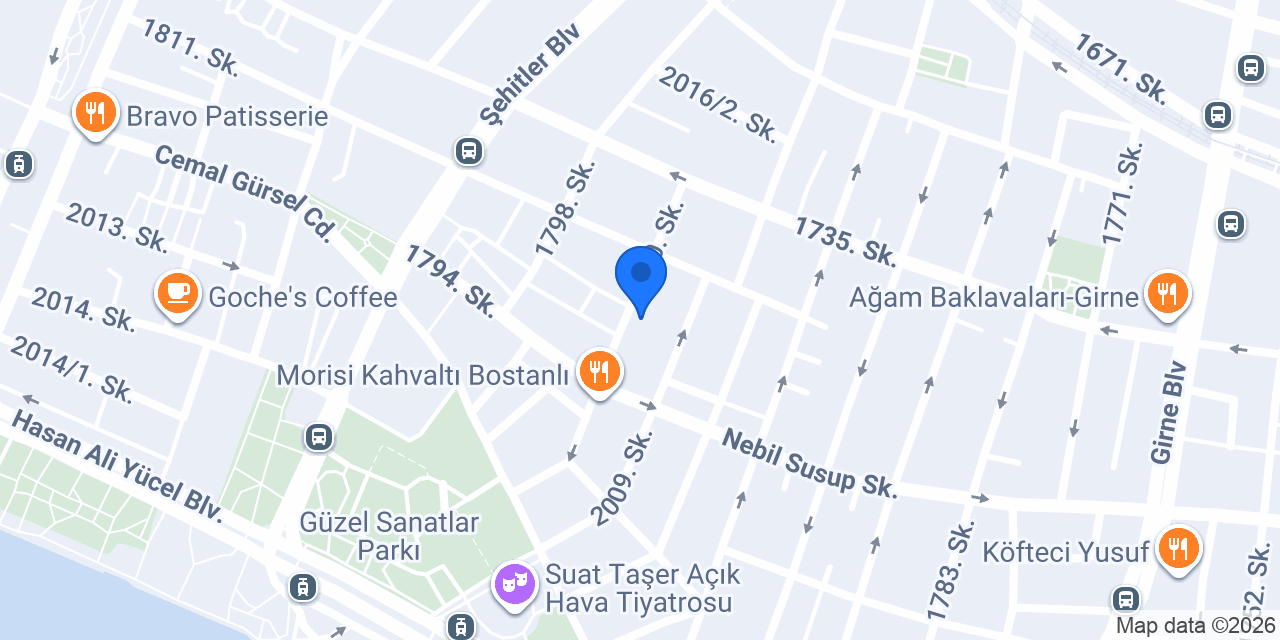 Bostanlı Çocukca Akademi konumu
