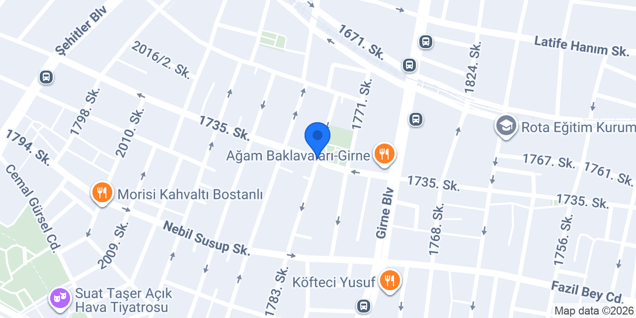 Karşıyaka Tekel Bayi konumu