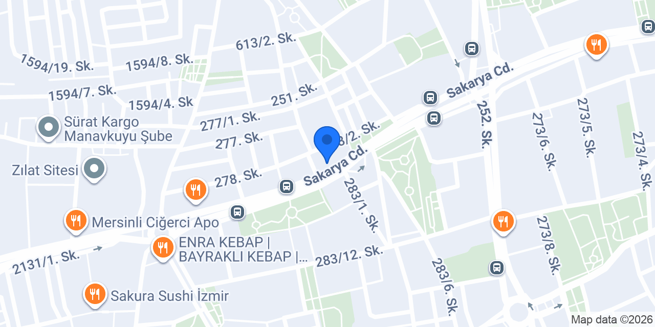 Seray Mobilya konumu