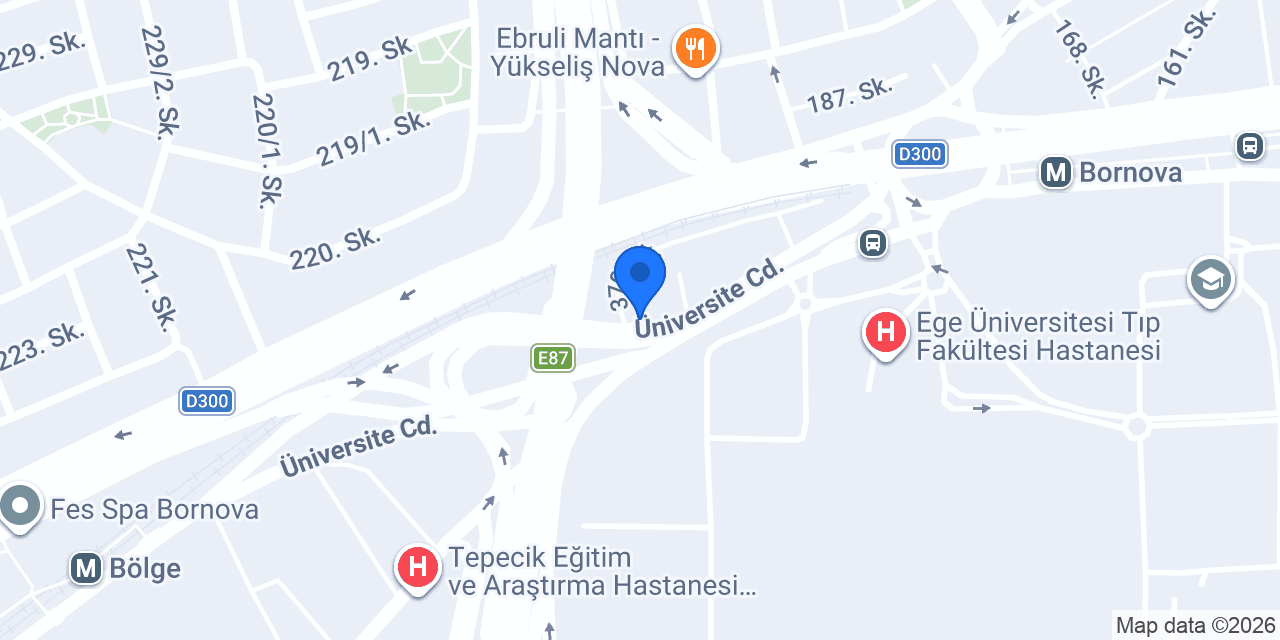 Eczane Üniversite konumu