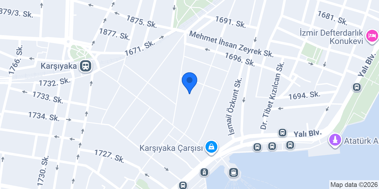 Karşıyaka sıhhi tesisat konumu