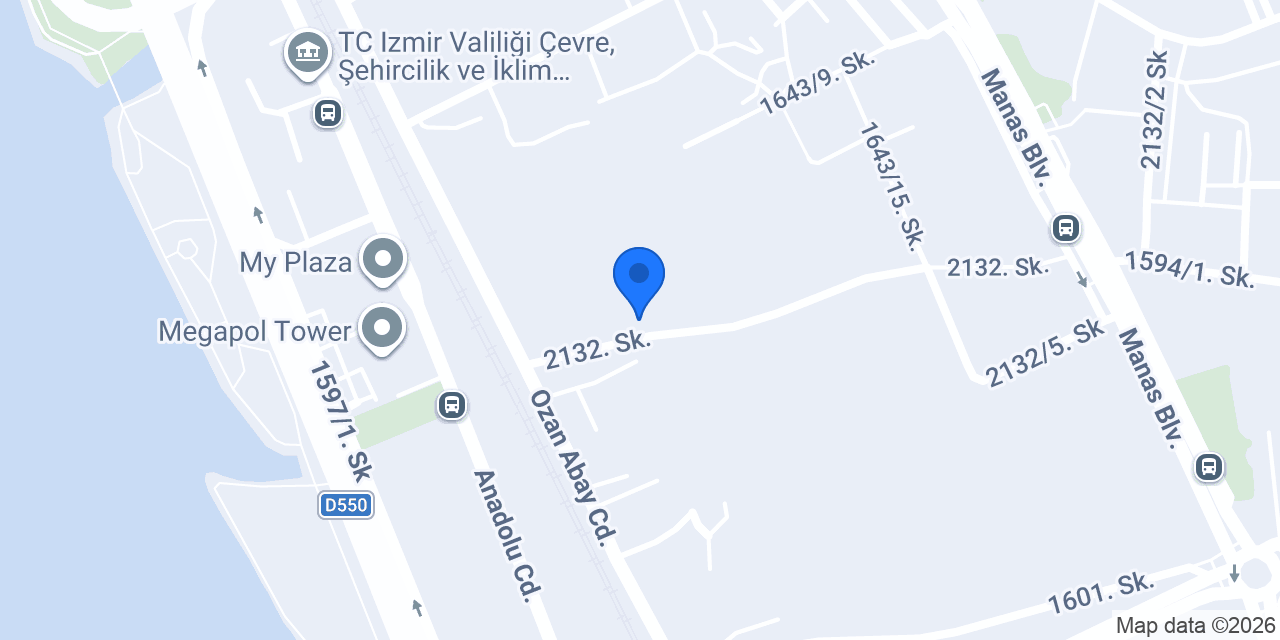 Can Parke Bayraklı Depo konumu