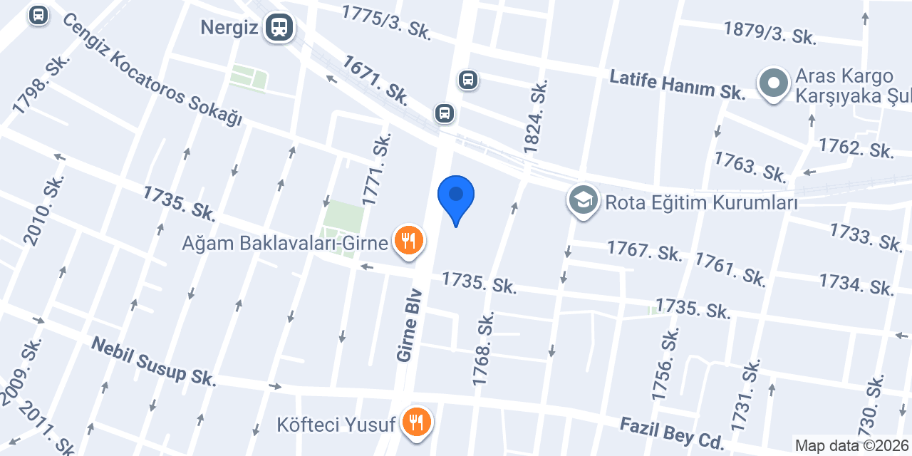 Yapı Kredi - Aksoy Şubesi konumu