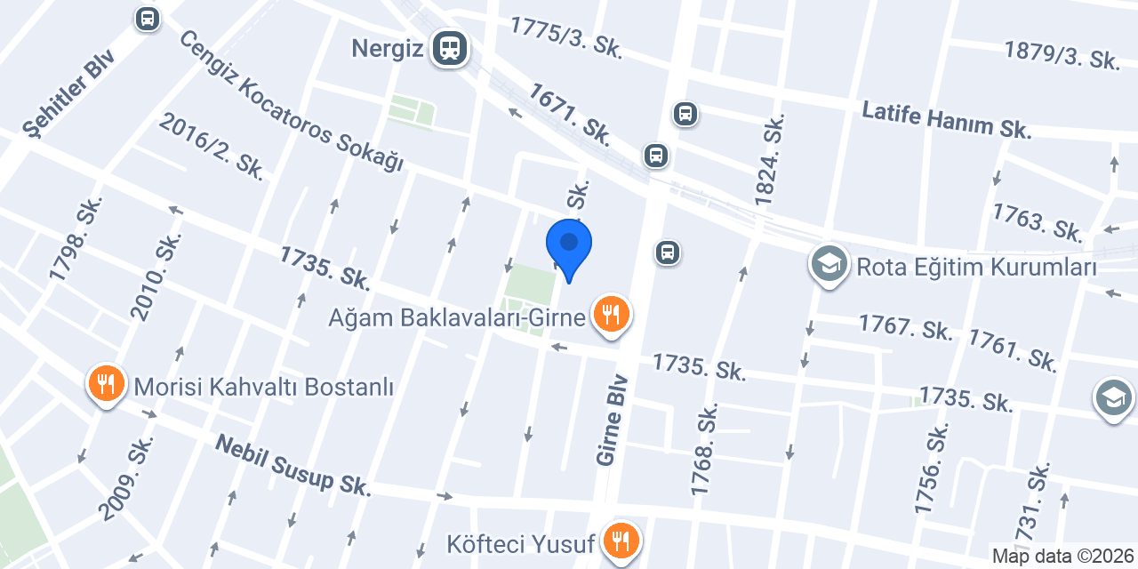 Kibas Veteriner Kliniği konumu