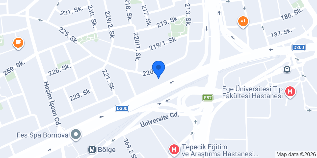 Muhteşem Masaj Salonu konumu