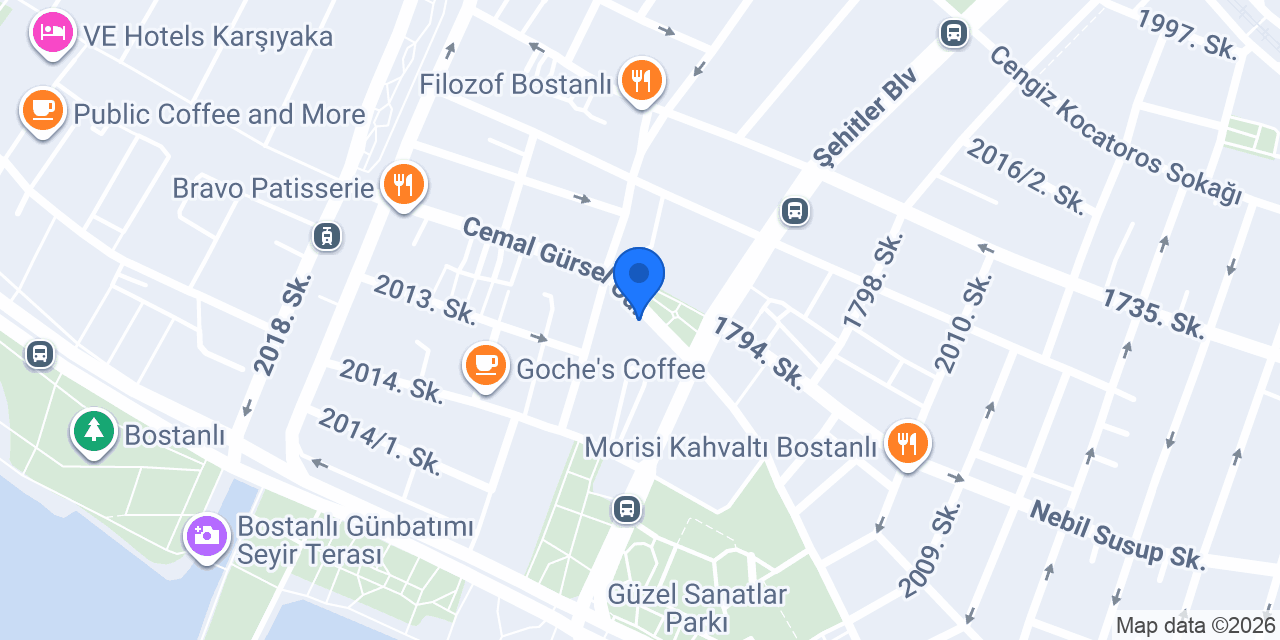 Bostanlı Söğüşçüsü konumu
