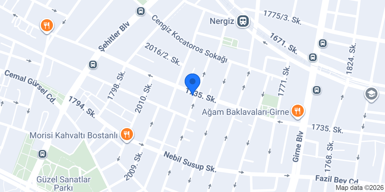 Alim Çilingir Anahtar konumu