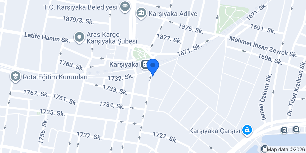 Ohannes Burger Karşıyaka konumu