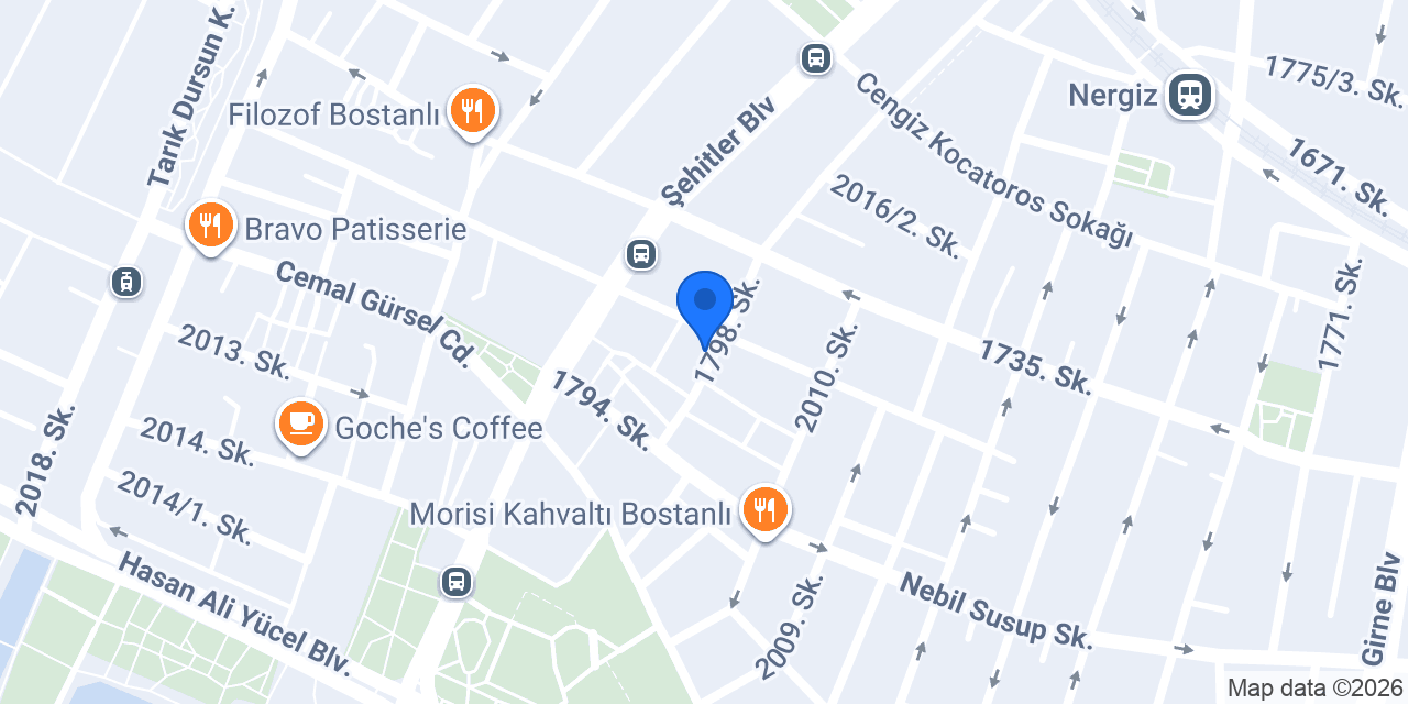 Rue Gelato konumu