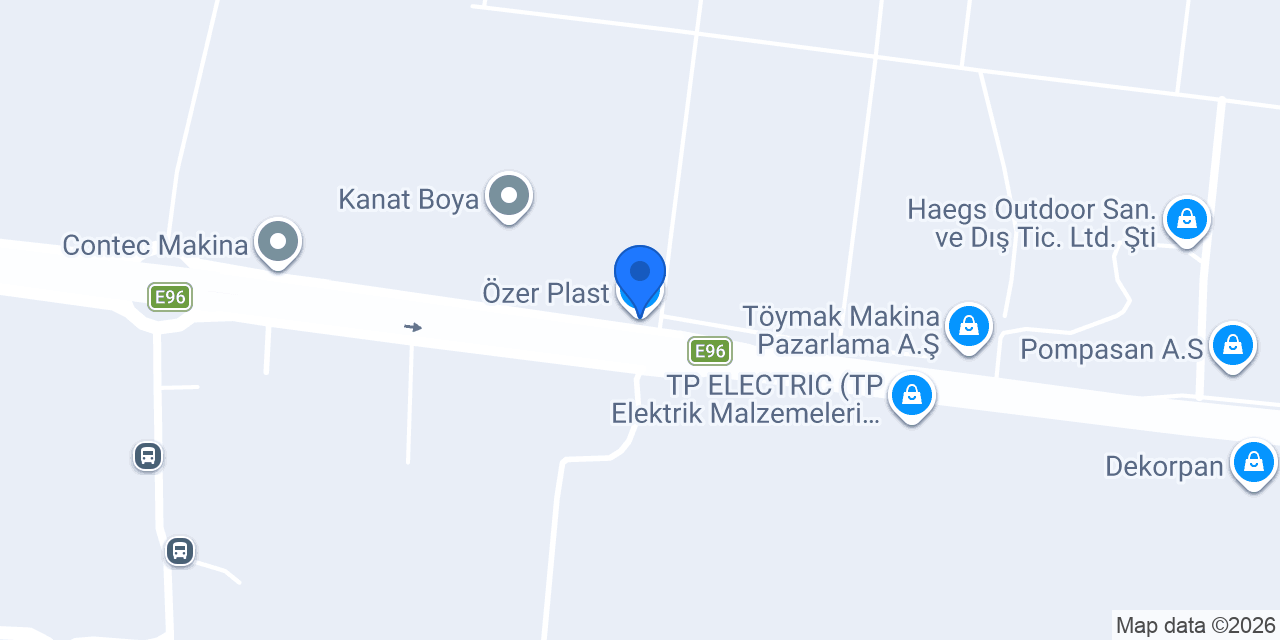 Özer Plast konumu