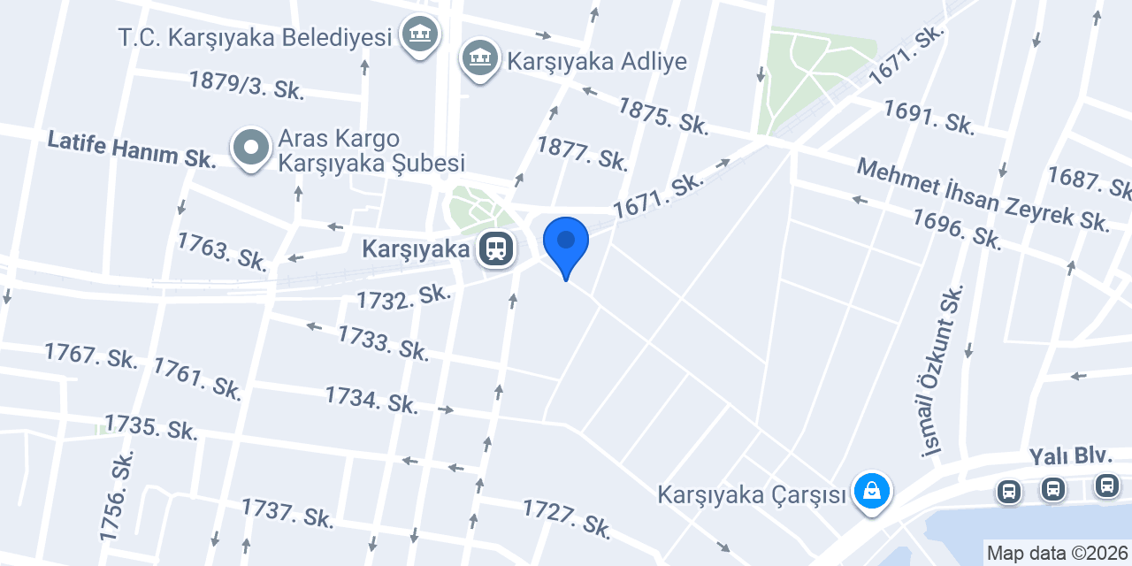Karşıyaka Protestan Kilisesi konumu