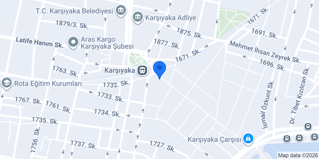 Kuaför Özgür Bulut konumu