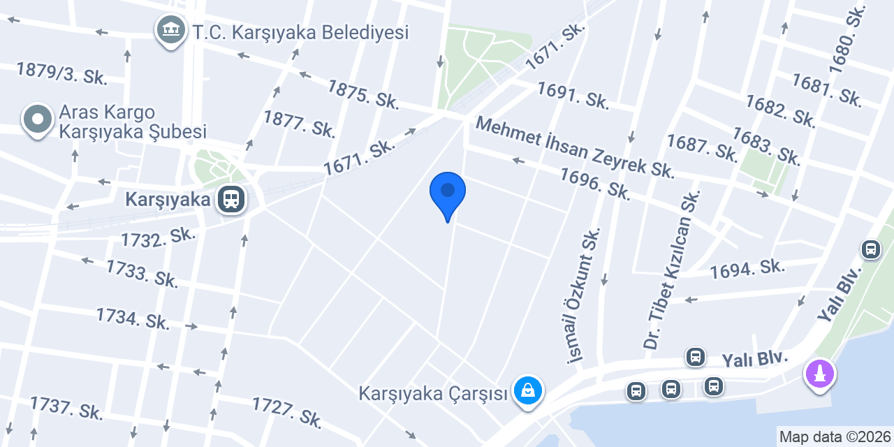 Adres Kitabevi Karşıyaka konumu