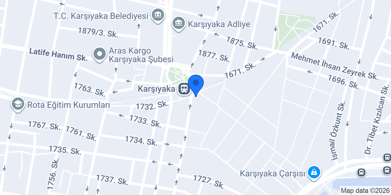 Eczane Karşıyaka Çağdaş konumu