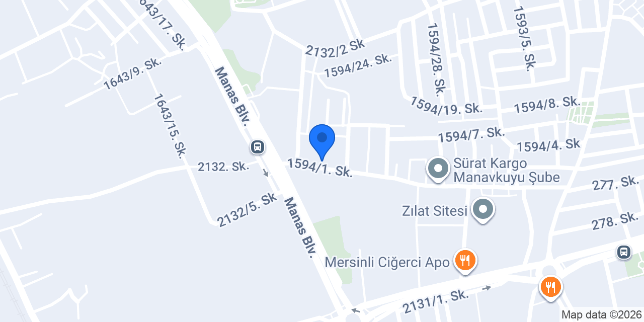 Yıldız Hukuk Bürosu konumu