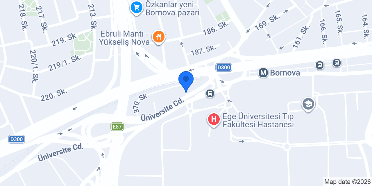 Elit Ege Pansiyon konumu