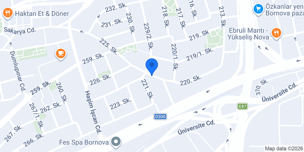 Ceylin Unlu Mamülleri konumu