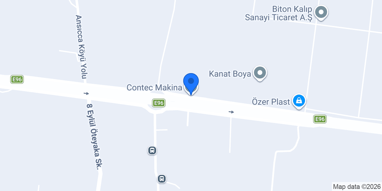 Contec Makina konumu