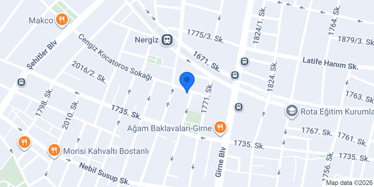 Halil erkek kuaförü konumu