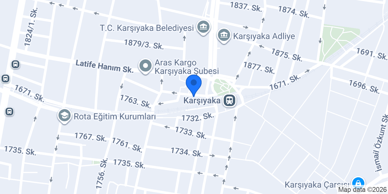 Mind Up Karşıyaka konumu