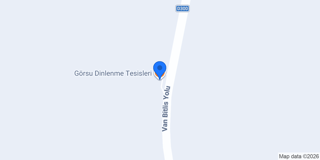 Görsu Dinlenme Tesisleri konumu