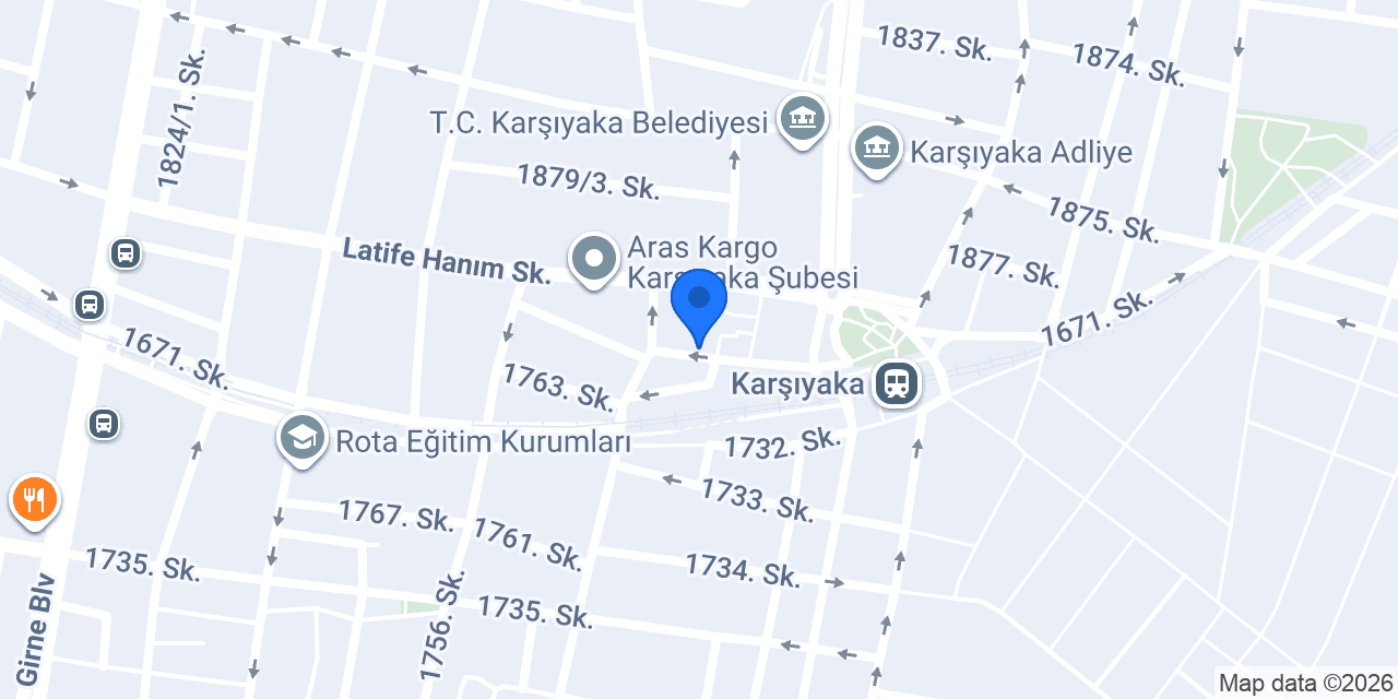 Diva Veteriner Kliniği konumu