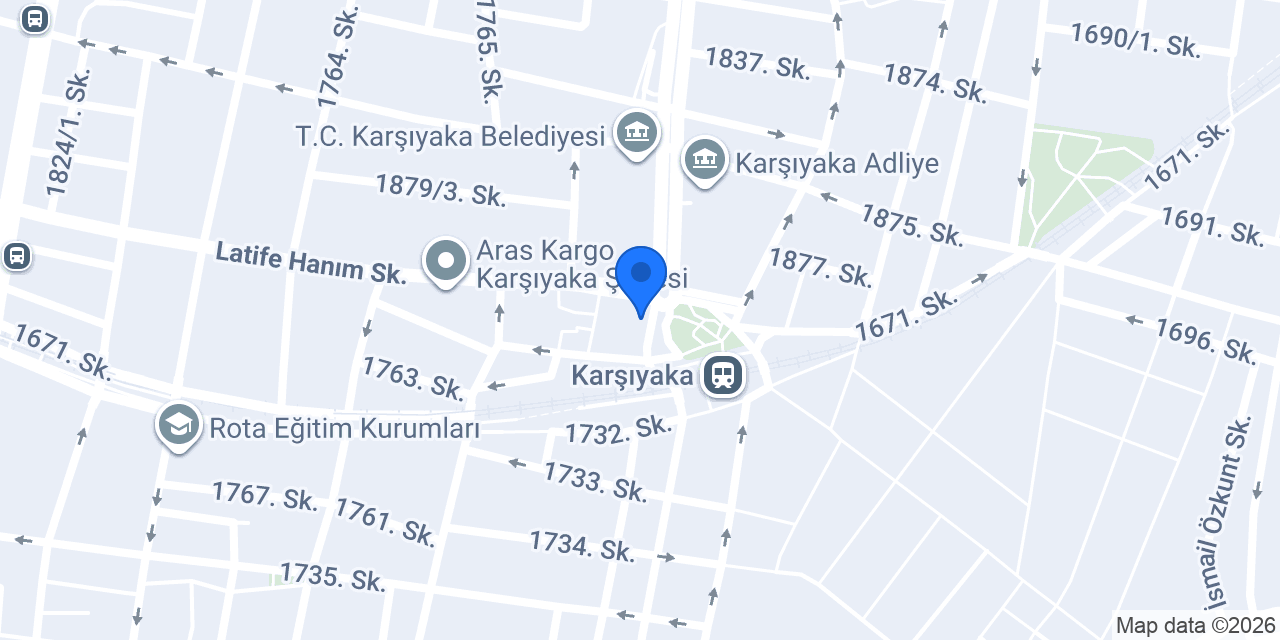 Eczane Karşıyaka İlke konumu
