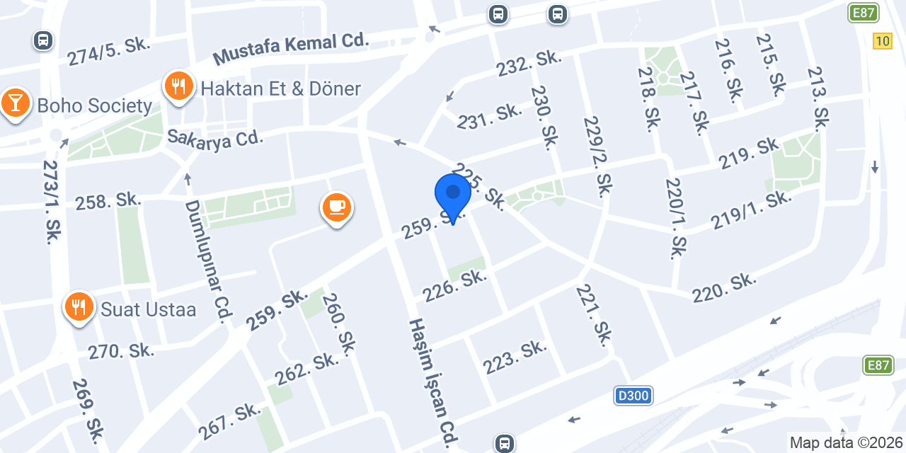 SEQU Nail Studio konumu