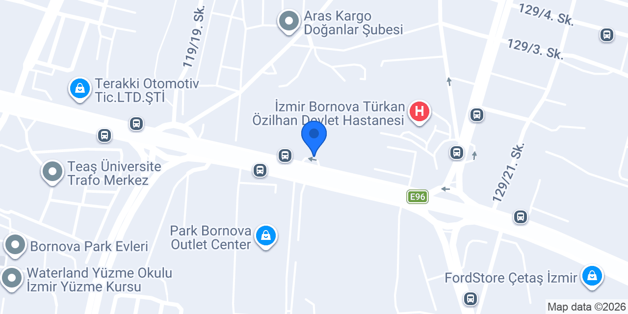 Yüksel Otomotiv Özel Servis konumu