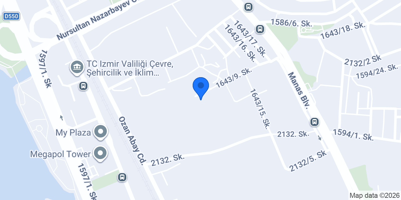 Ateş Vinç konumu