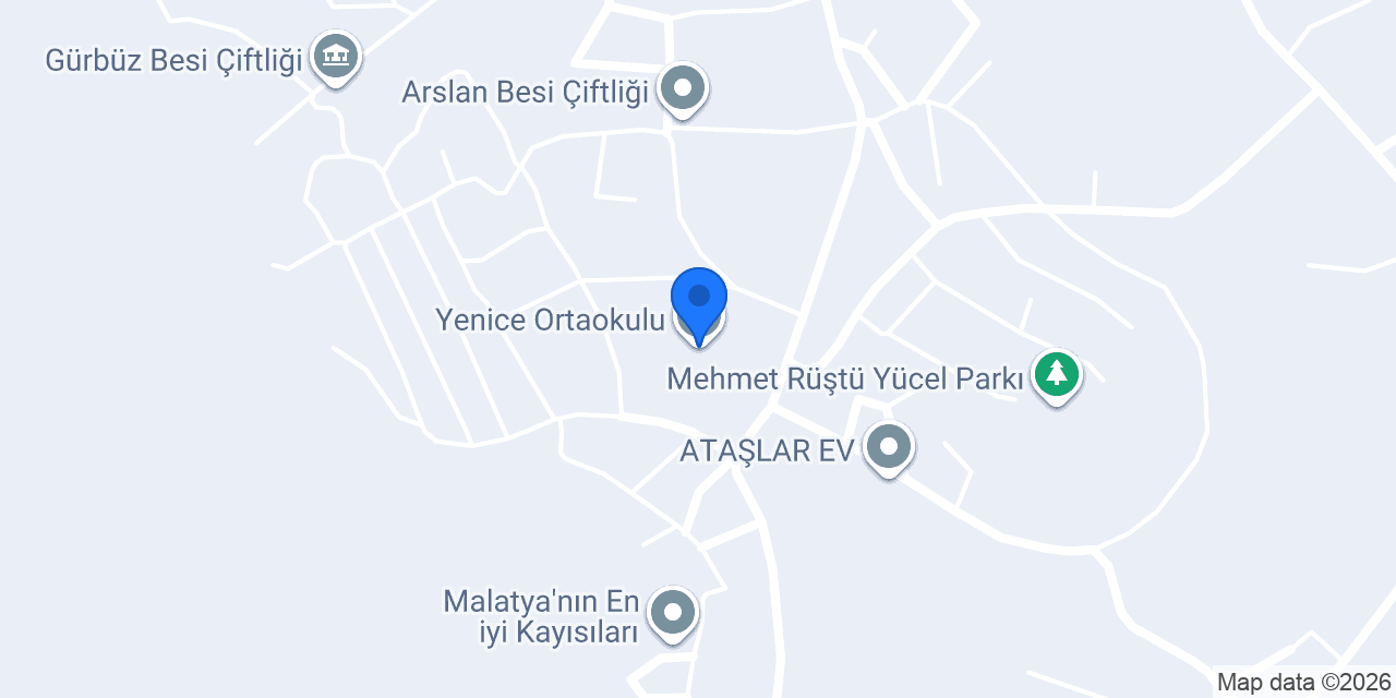 Yenice Ortaokulu konumu