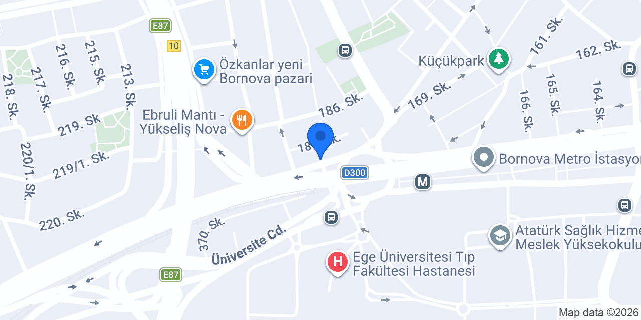 EGE AKUA MEDİKAL konumu