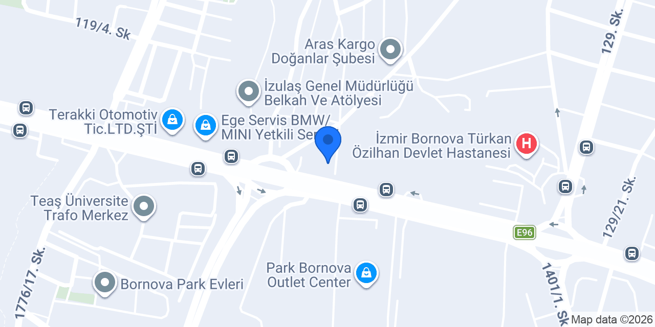 DÇK üretim fabrika konumu