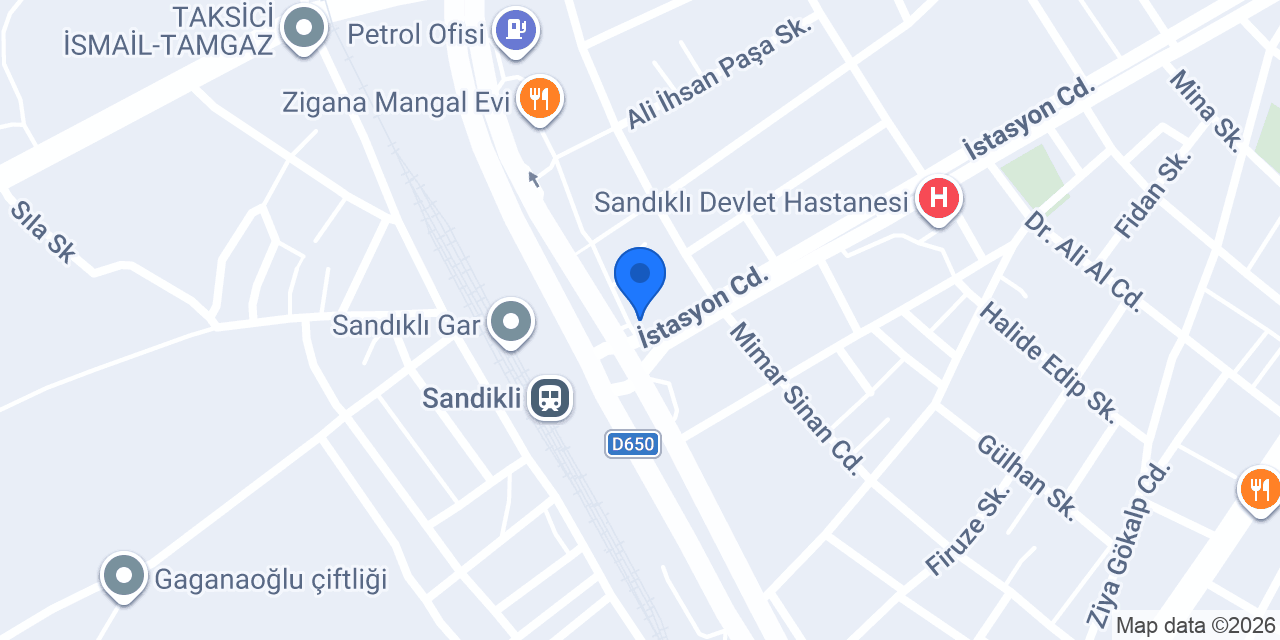 Gökgöl Balık Sandıklı konumu