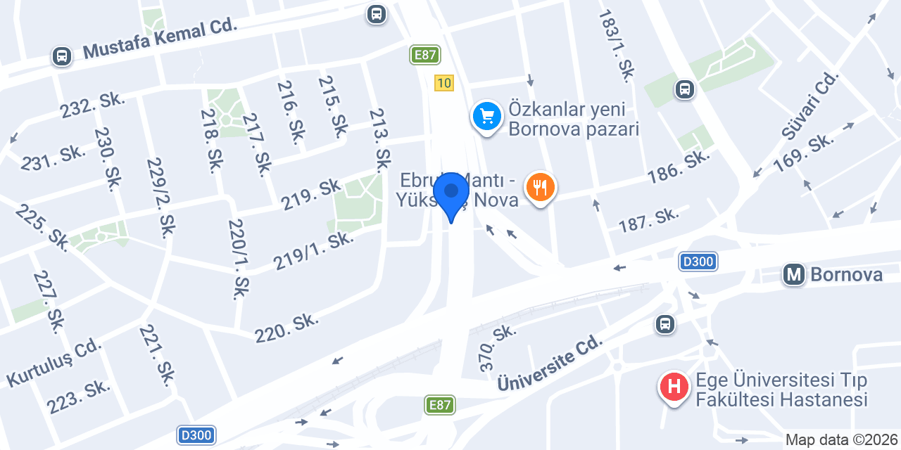 Öz Lider Sürücü Kursu konumu