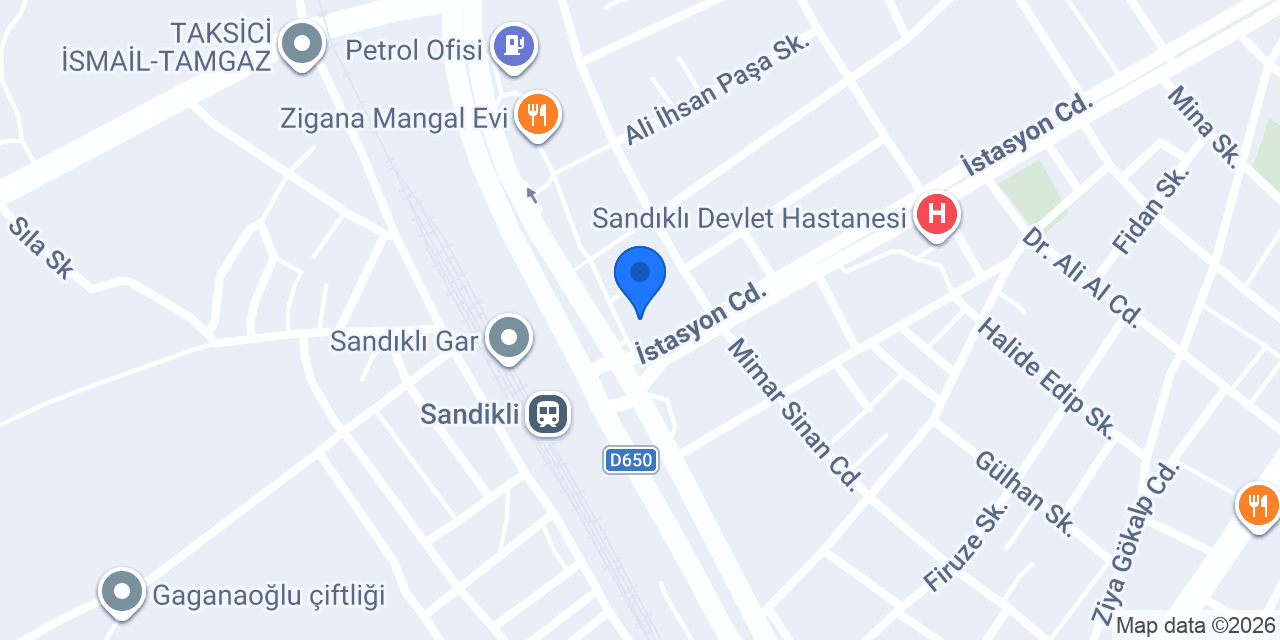Lassa - Kadıoğlu Otomotiv - Sandıklı konumu