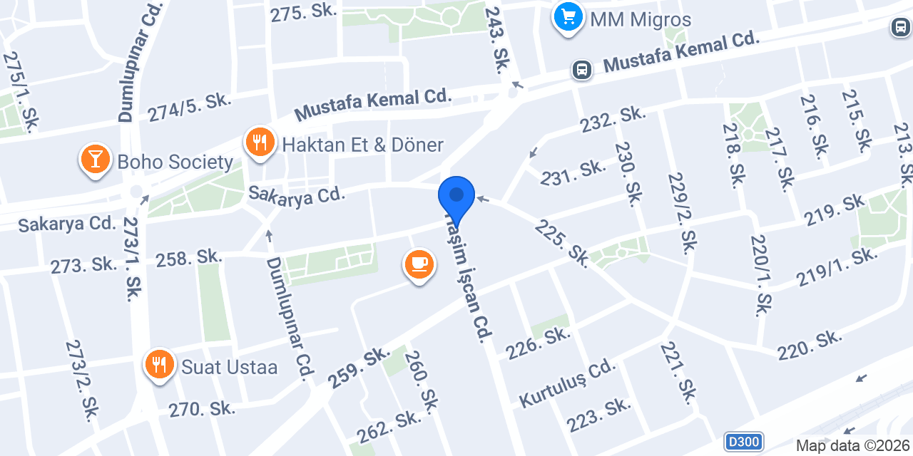 Çağdaş Emlak konumu