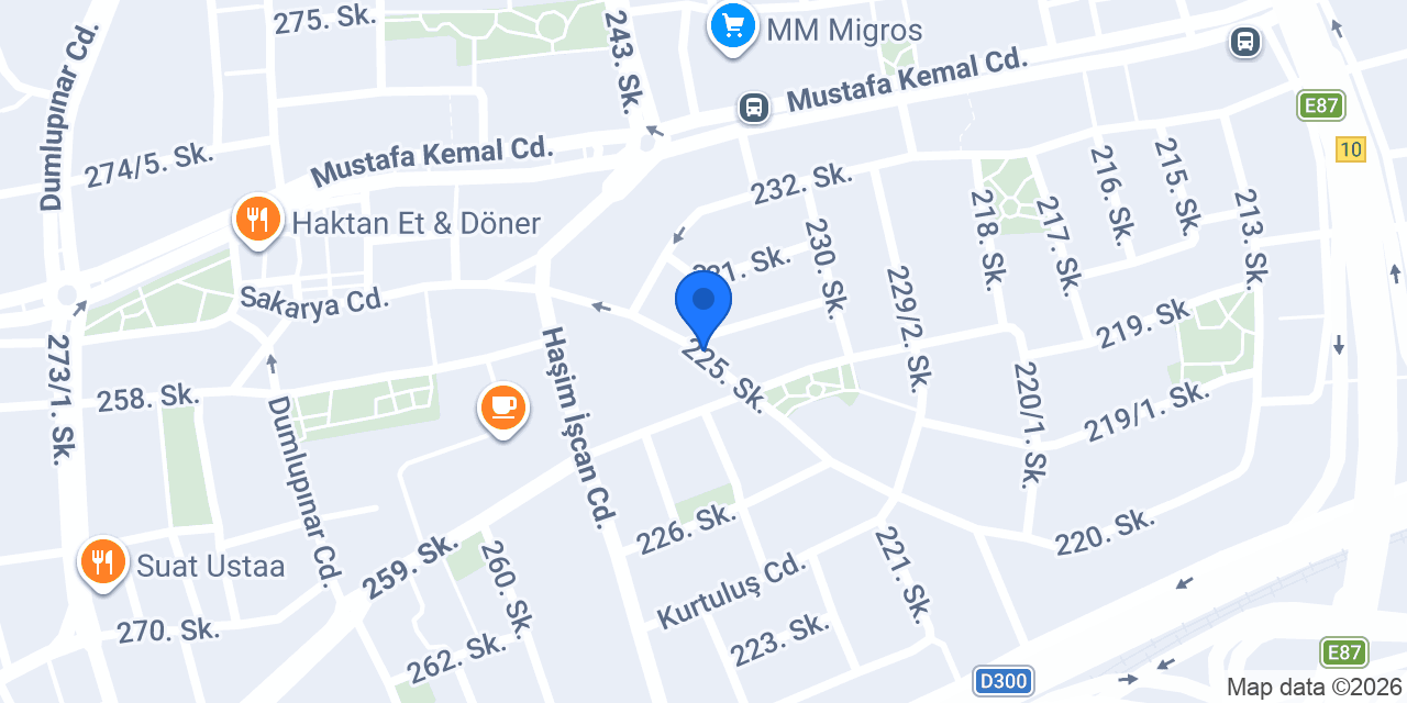Gülcüler Sigorta konumu
