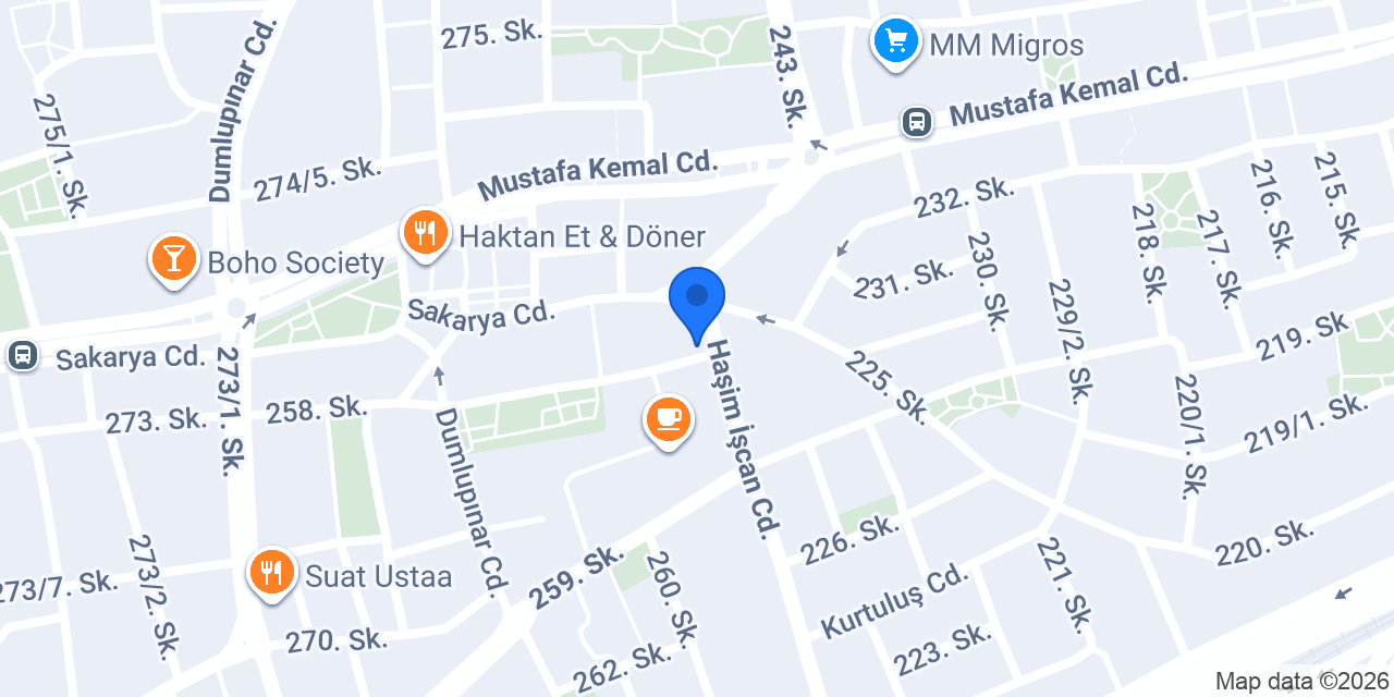 Celal Usta Burma Kadayıf & Baklava konumu