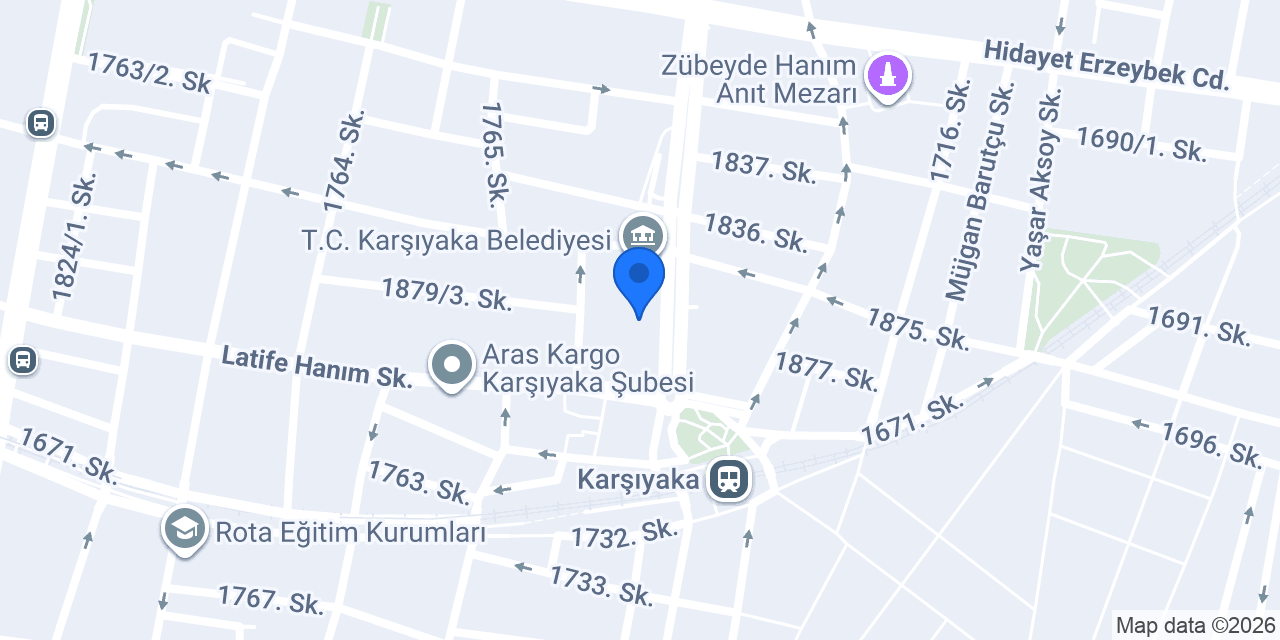 Atlı & Atlı Hukuk Bürosu konumu