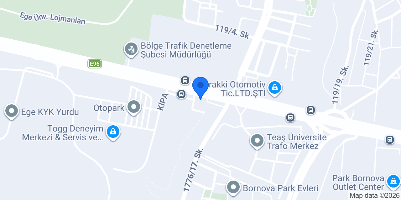 Al Oto Lastik konumu