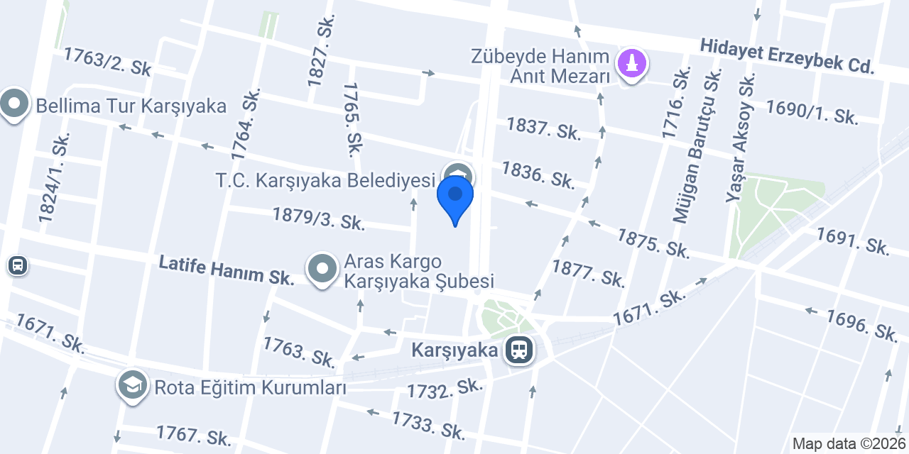 Avukat Gamze Nur KARAKAŞ ŞAHİN konumu