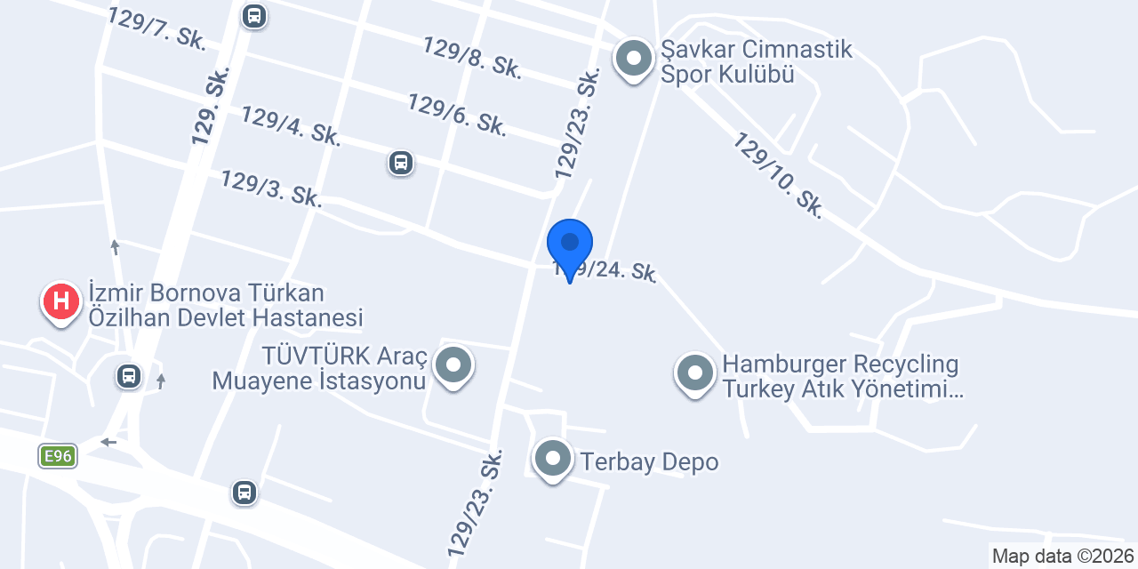 Mektebim Koleji Bornova Kampüsü konumu