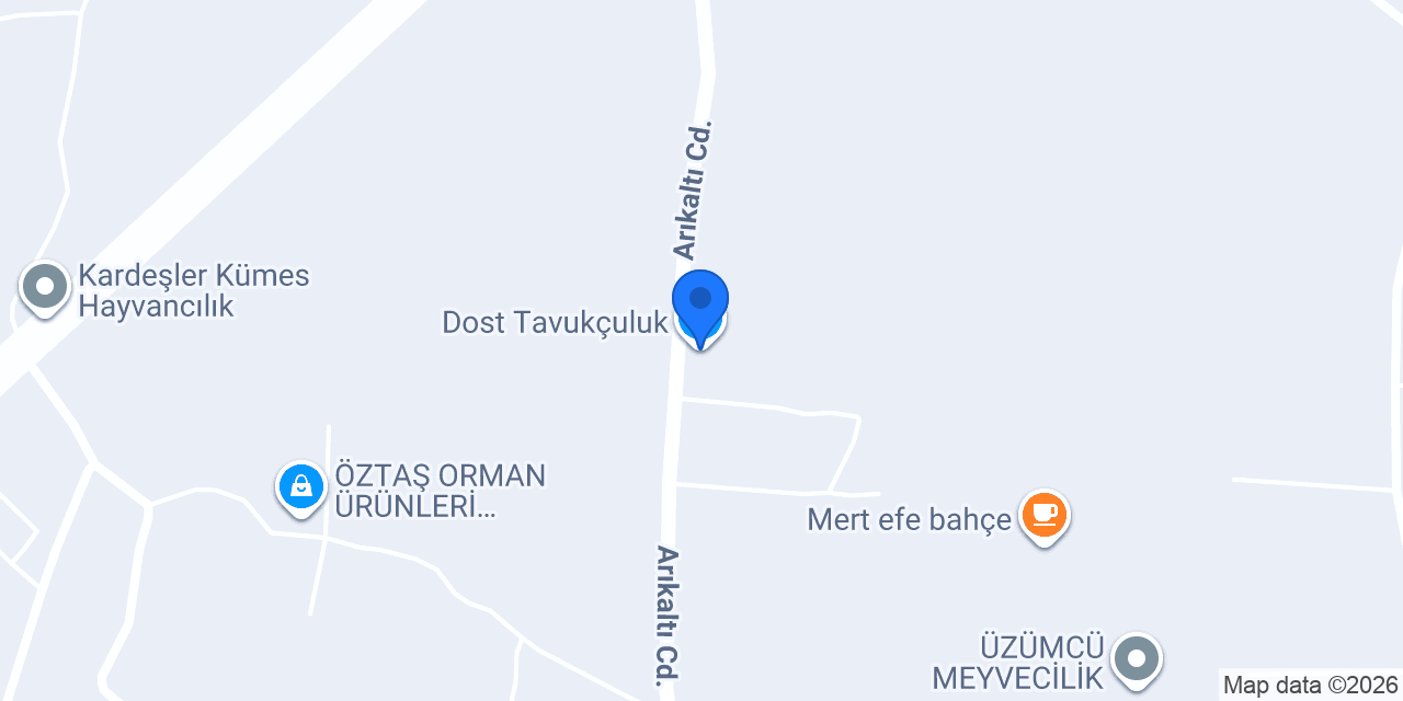 Dost Tavukçuluk konumu
