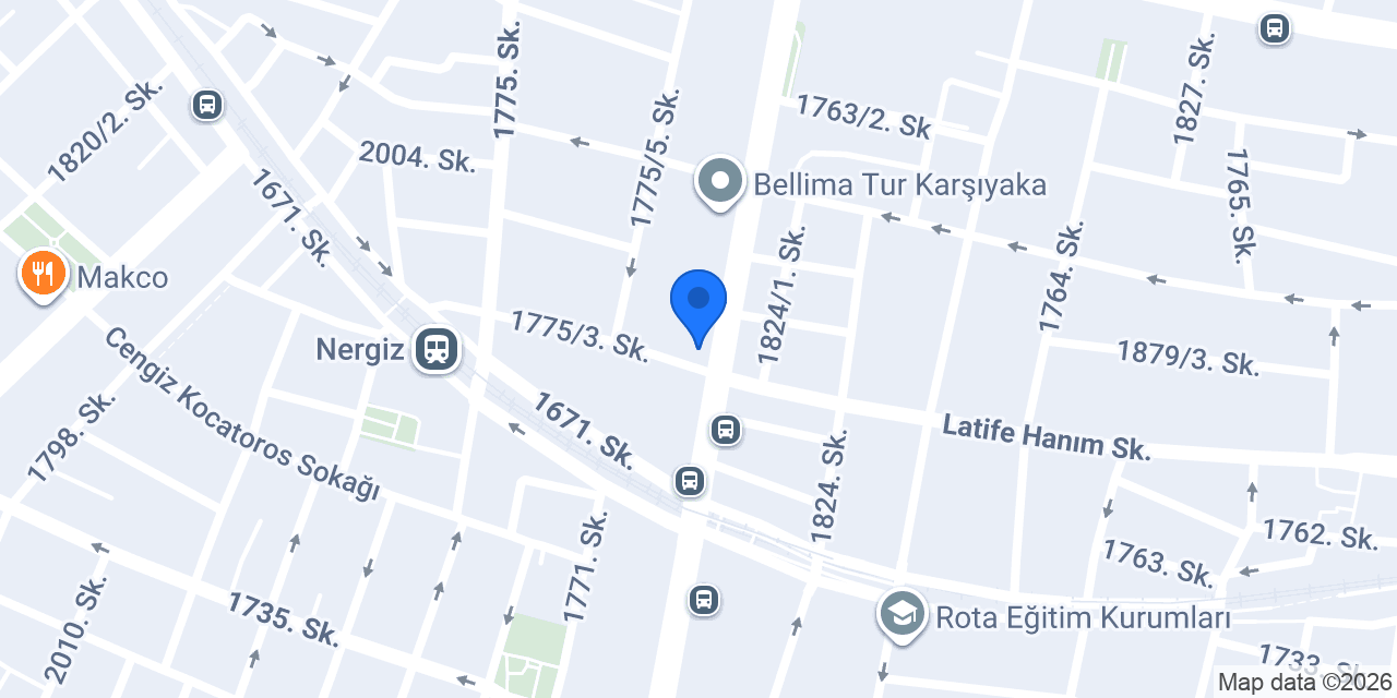 Mado Bostanlı konumu